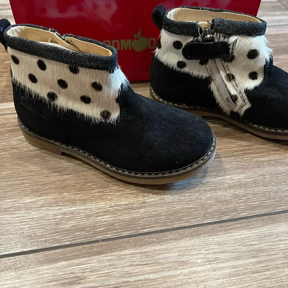 Pom D'Api Dot Trip Boots - NIB! Size 8.5c
